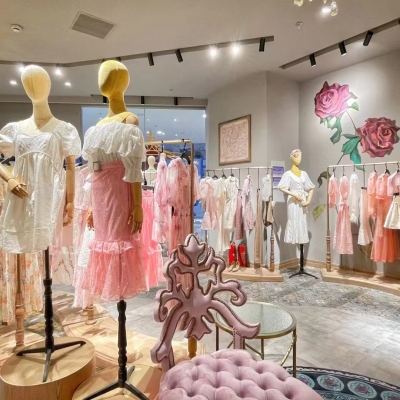 女模特道具展示
