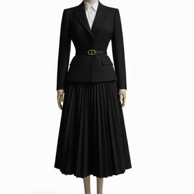 Full Body Fabric-Covered Female Mannequin with Movable ABS Arms